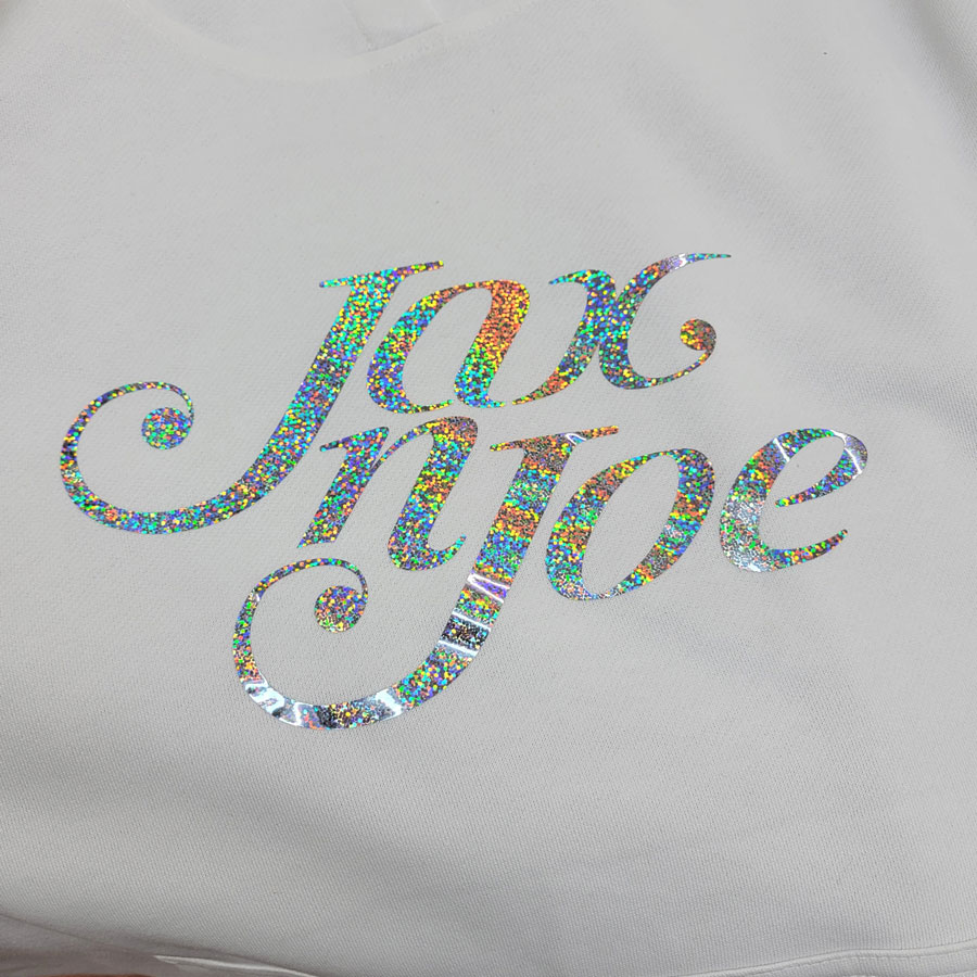 Transfert numérique sur vêtements.