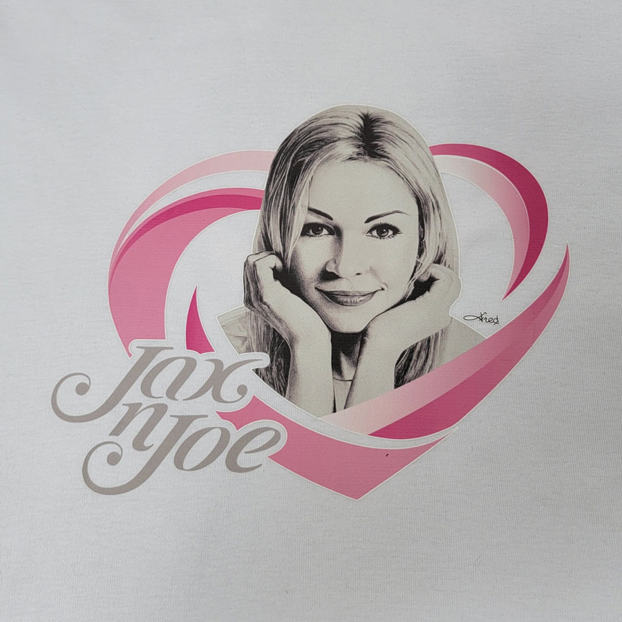 Transfert numérique sur vêtements.