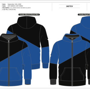 Création et confection d'un vêtement sur mesure.